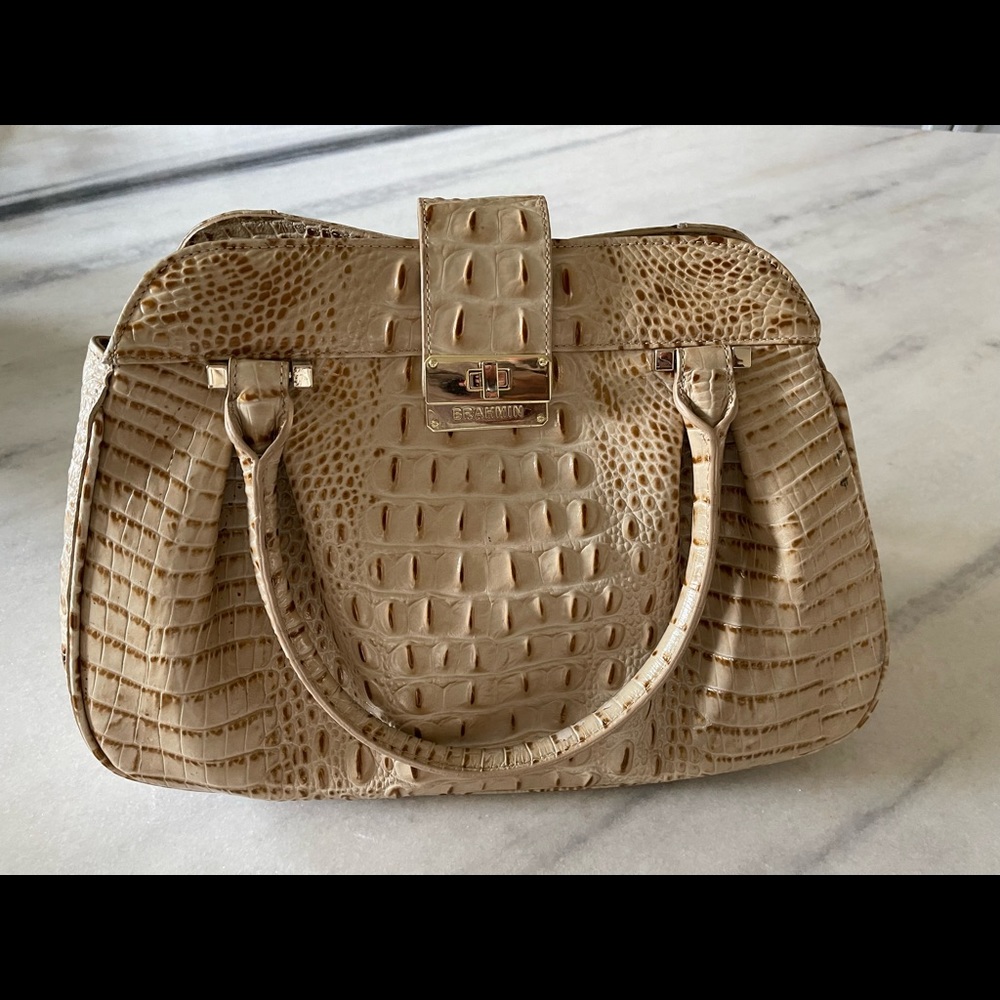 Brahmin Leather purse (wallet sold separately)